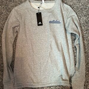 Adidas Light Gray Knit Top